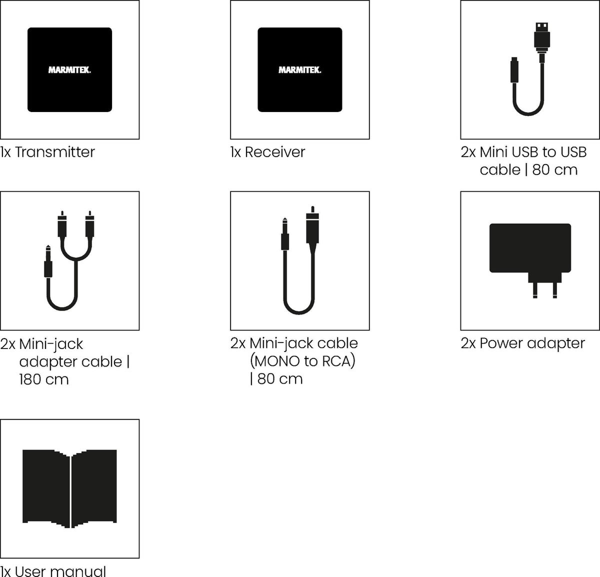 Marmitek Subwoofer Anywhere 635