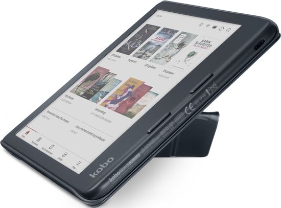 Kobo Libra Colour SleepCover Zwart - Beschermhoes