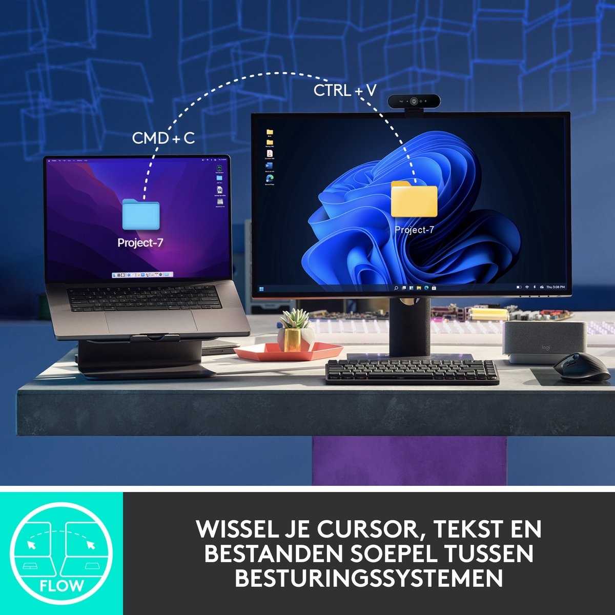 Logitech MX Master 3S - Muis