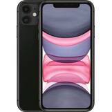 Apple iPhone 11 64GB Zwart (licht gebruikt) - Mobiele telefoon