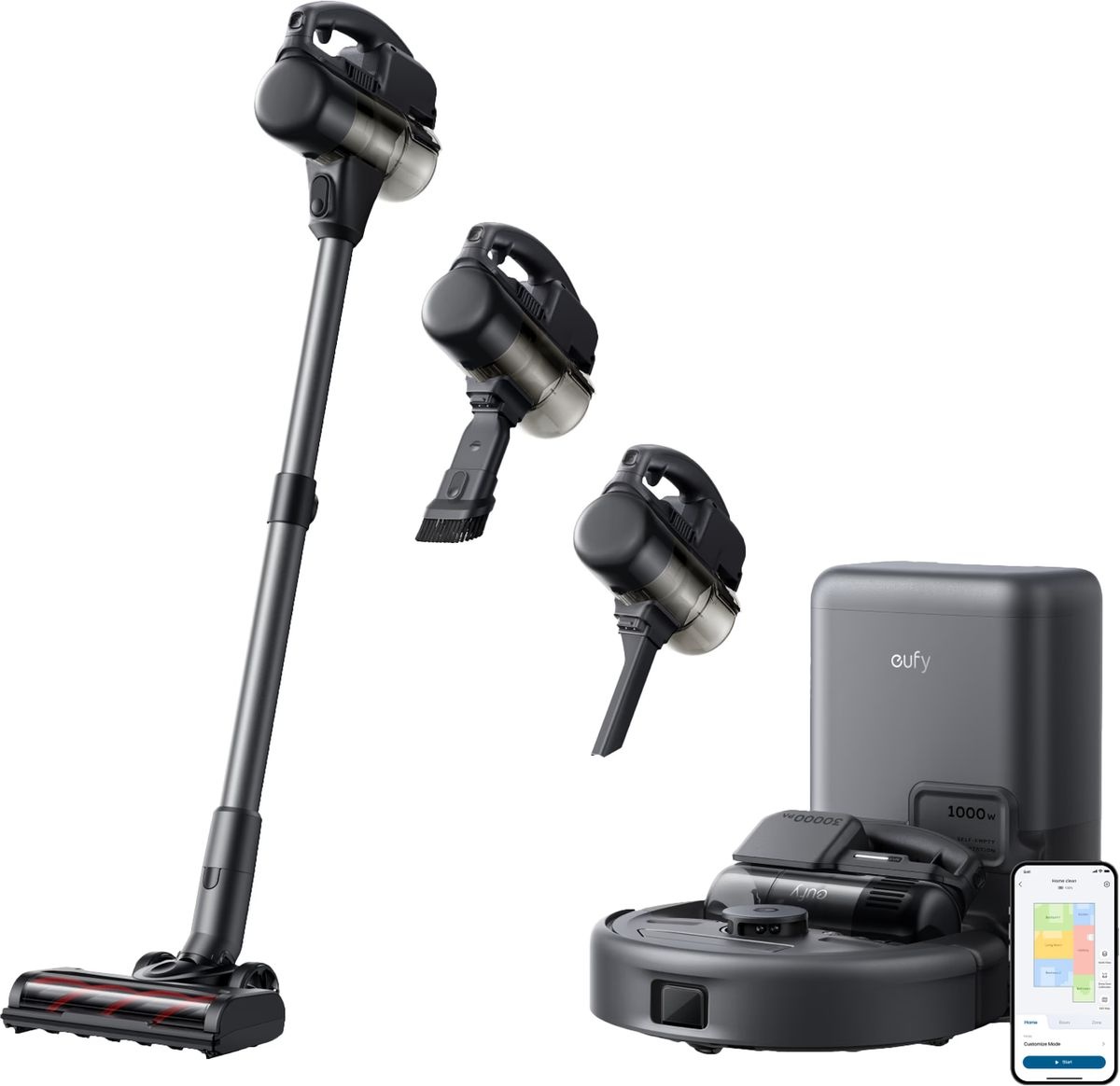 Eufy Clean 3-in-1 E20 - Robotstofzuiger