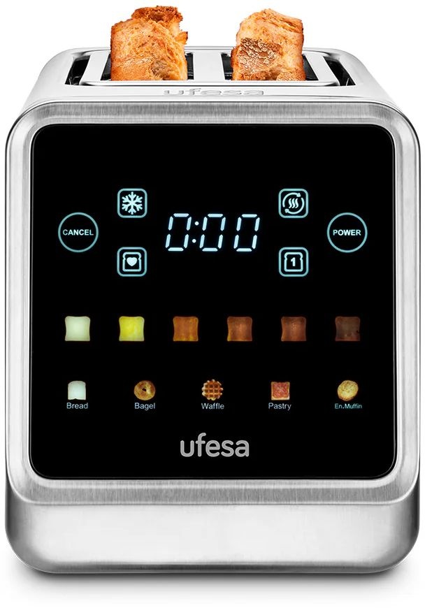 Ufesa OneTouch Duo Plus - Broodrooster
