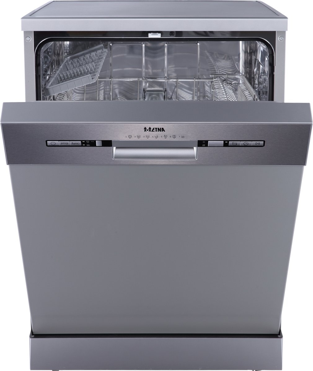 ETNA VWV142RVS - Vrijstaande vaatwasser