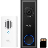Eufy Video Doorbell C30 voordeelbundel (Deurbel + Chime + SD kaart) - Deurbel