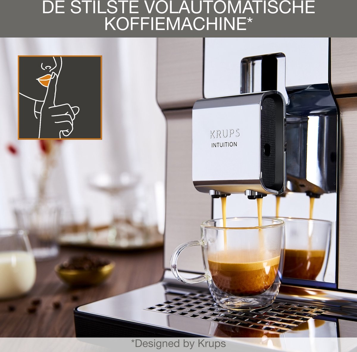 Krups Intuition Experience+ EA877D - Koffiemachine
