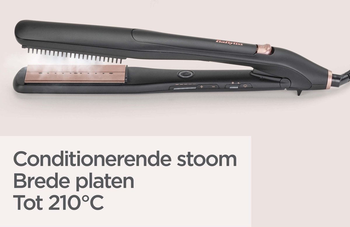 BaByliss Steam Luxe Styler ST596E - Stijltang
