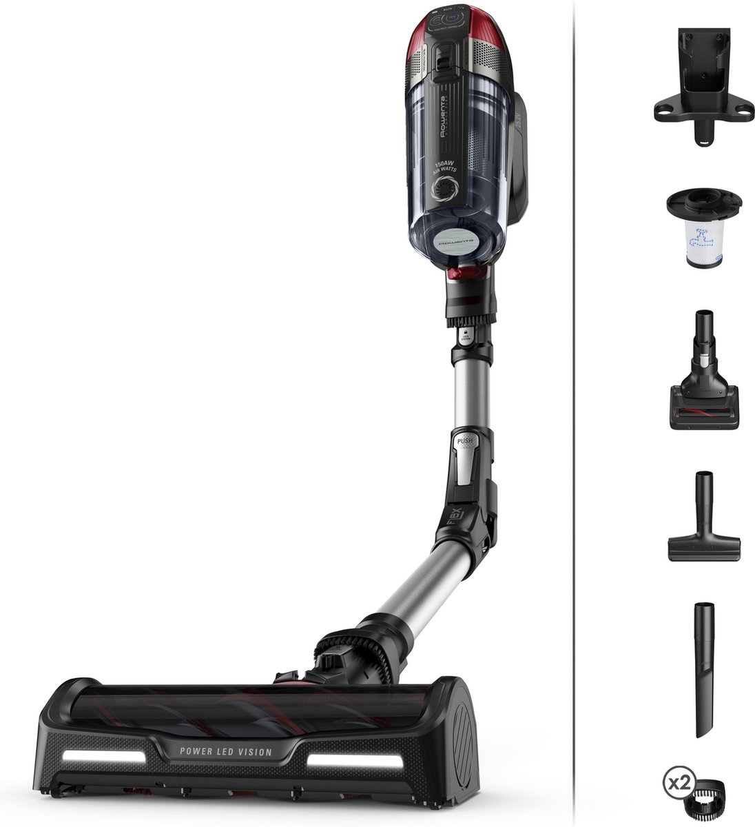 Rowenta X-Force Flex 12.60 RH98A7 - Steelstofzuiger