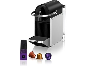 Magimix Nespresso Pixie M113 Metaalgrijs - Koffiemachine