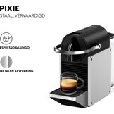 Magimix Nespresso Pixie M113 Metaalgrijs - Koffiemachine