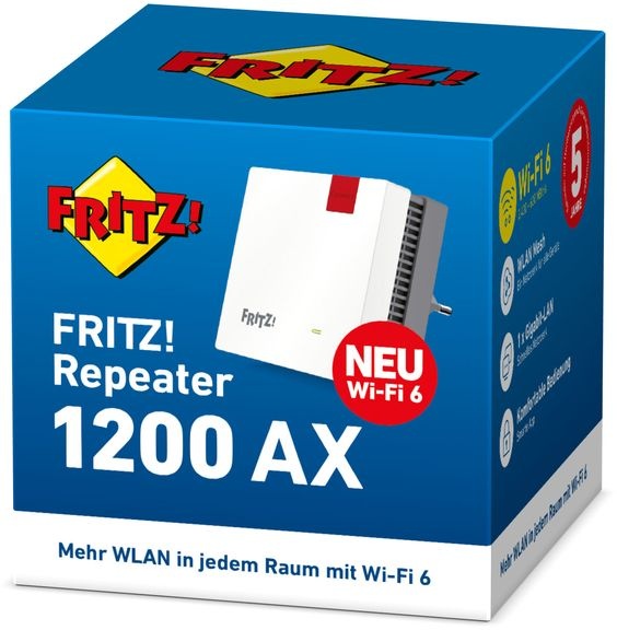 AVM FRITZ!Repeater 1200 AX - Wifi repeater