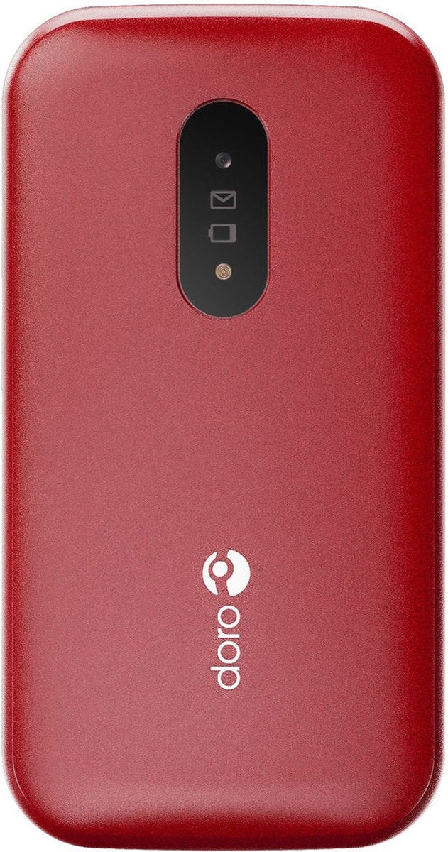 Doro 2820 4G Rood - Mobiele telefoon