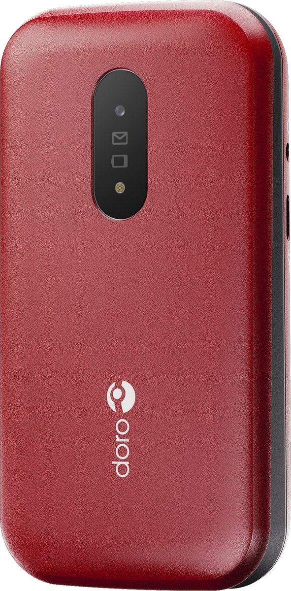 Doro 2820 4G Rood - Mobiele telefoon