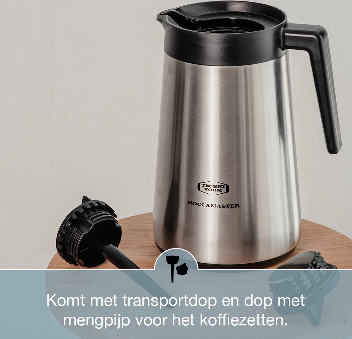 Moccamaster KBGT Polished Silver - Koffiezetapparaat