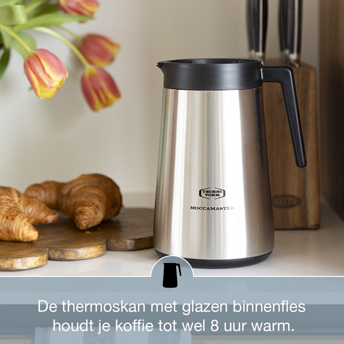 Moccamaster KBGT Polished Silver - Koffiezetapparaat