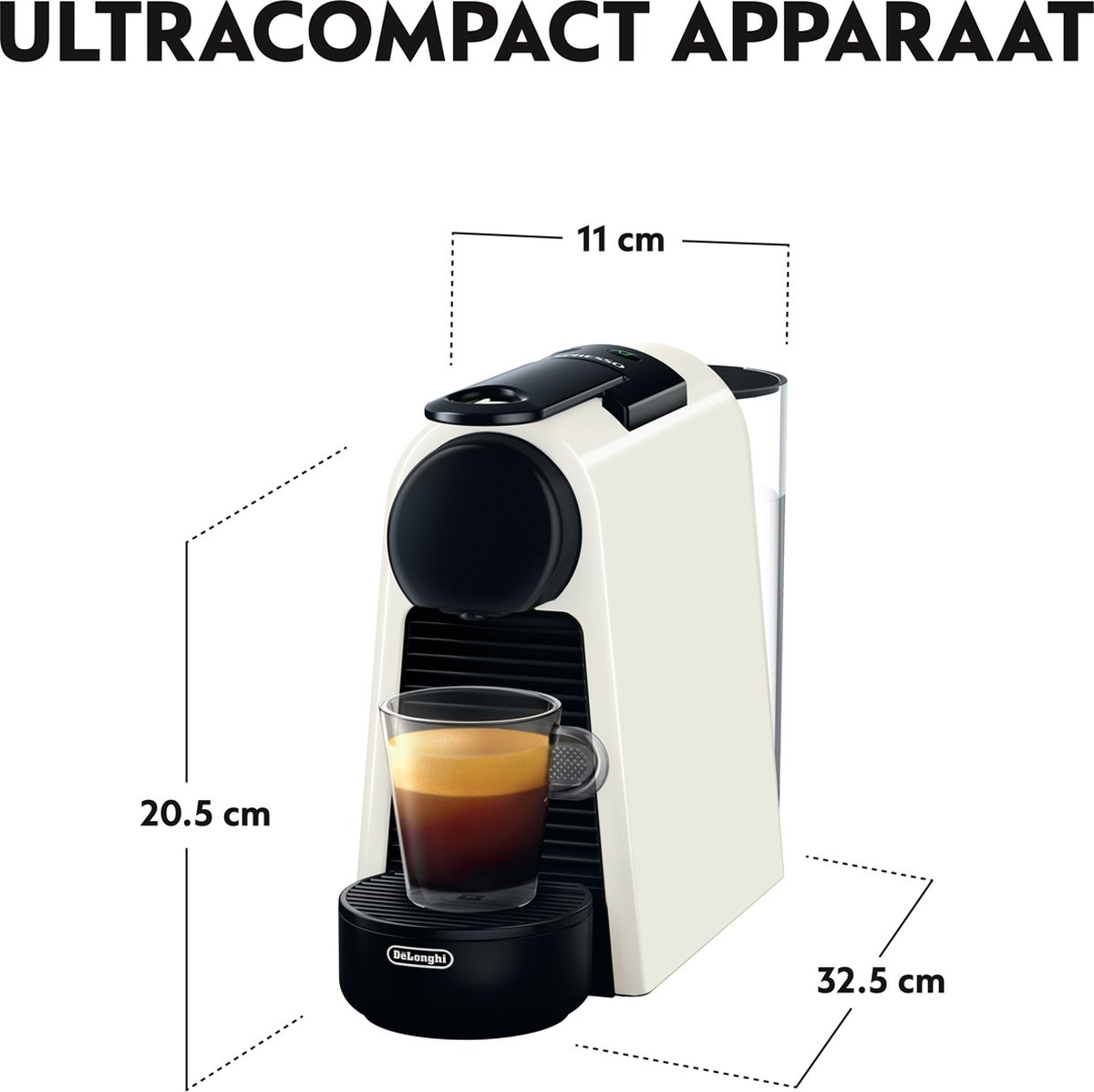 De'Longhi Nespresso Essenza Mini EN85.W - Koffiemachine