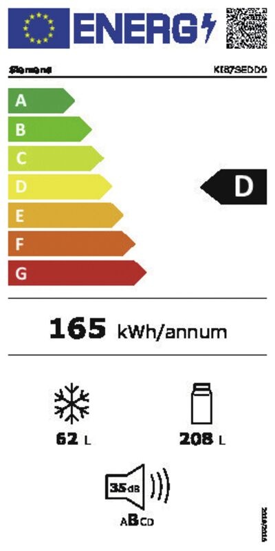Siemens KI87SEDD0 extraKlasse - Inbouw koel-vriescombinatie