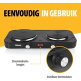 Tristar KP-6152 - Vrijstaande kookplaat