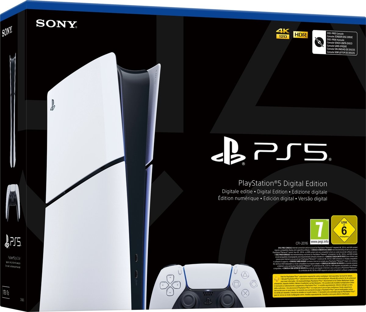 Sony PlayStation 5 Slim Digital Edition - Console
