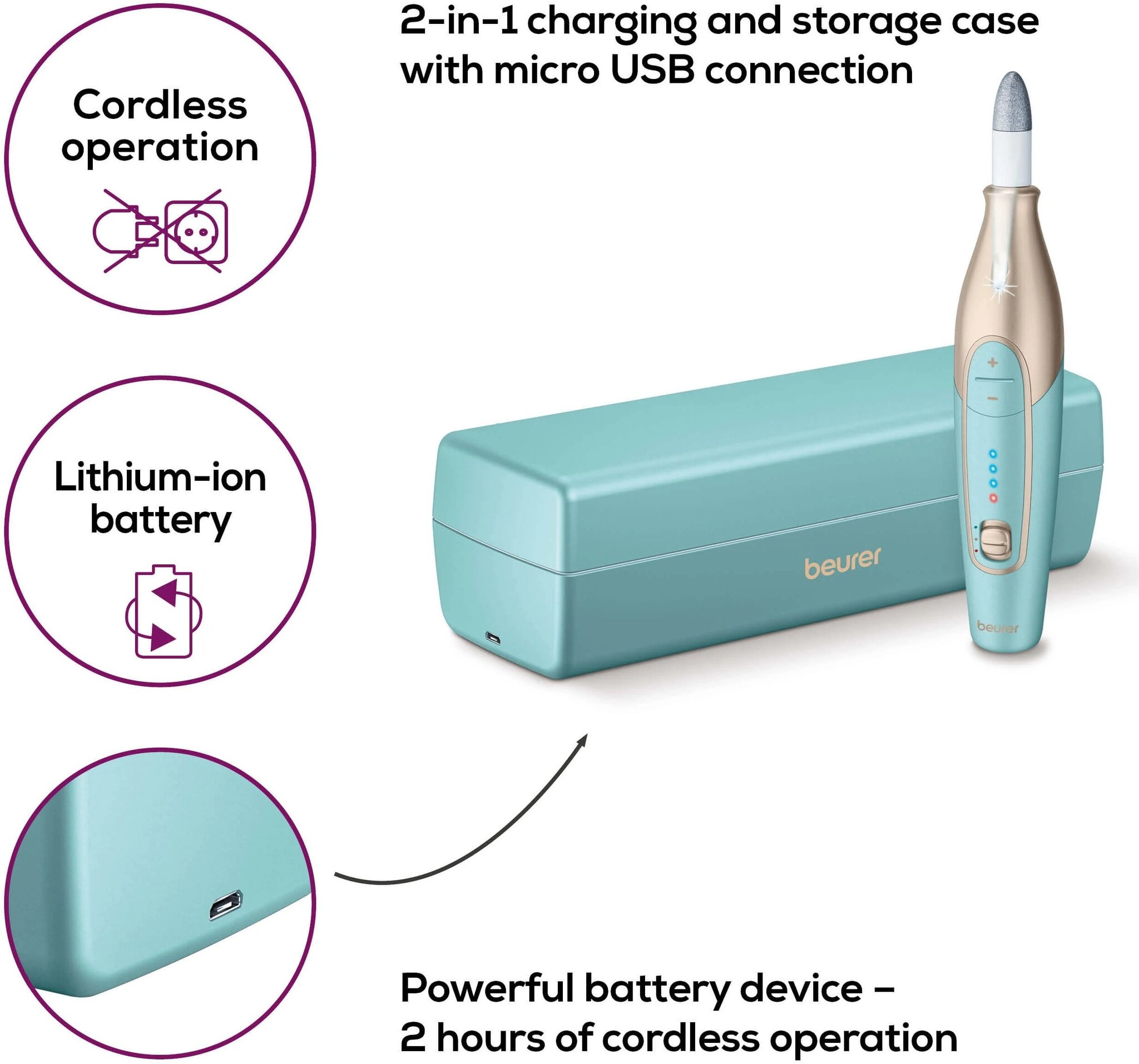 Beurer MP 84 Manicure-/ pedicureset - Manicure/ pedicure set