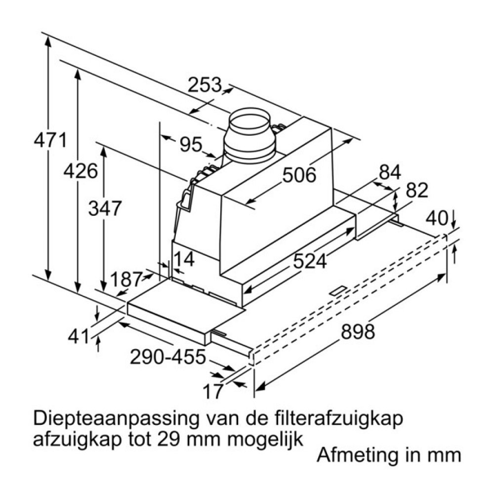 Siemens LI97SA531 - Vlakscherm afzuigkap