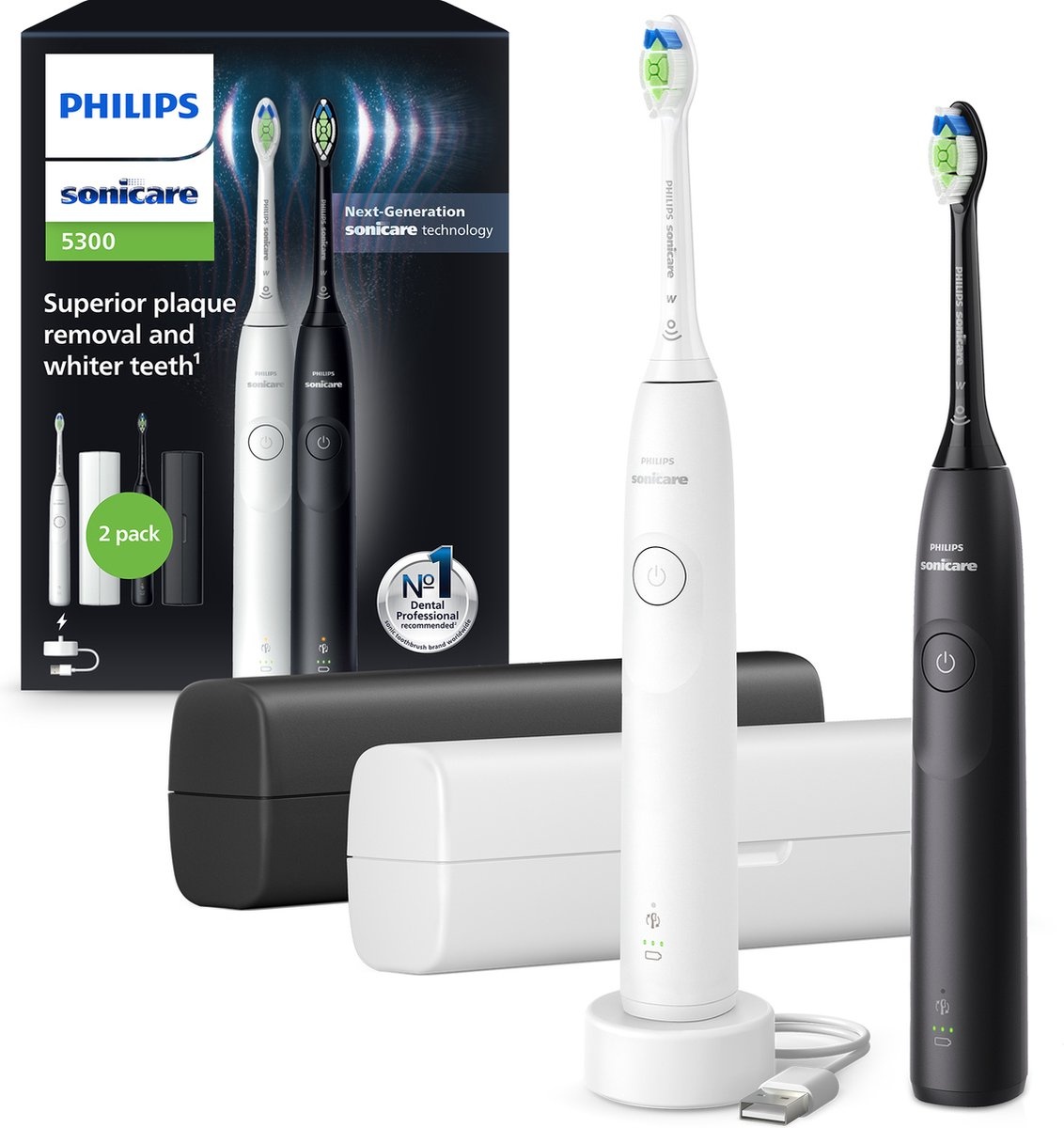 Philips Sonicare 5300 Series HX7109/01 - Elektrische tandenborstel