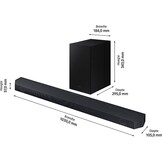 Samsung Cinematic Soundbar HW-Q600F 2025 - Soundbar
