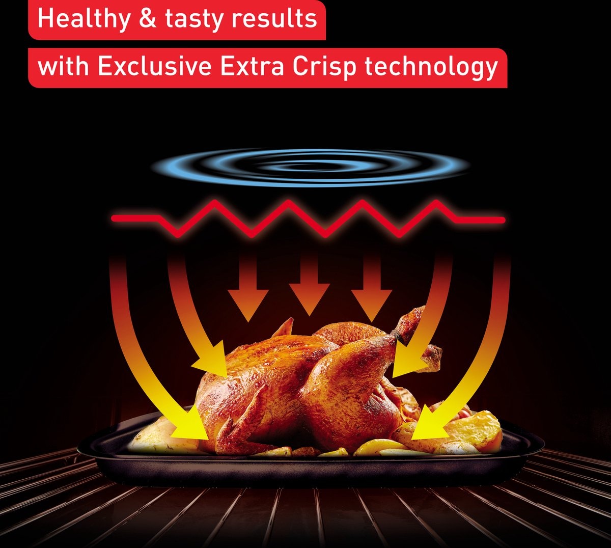 Tefal FW6068 Easy Fry - Vrijstaande oven