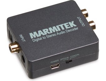 Marmitek Connect DA51 Digitale TV Audio naar Stereo converter