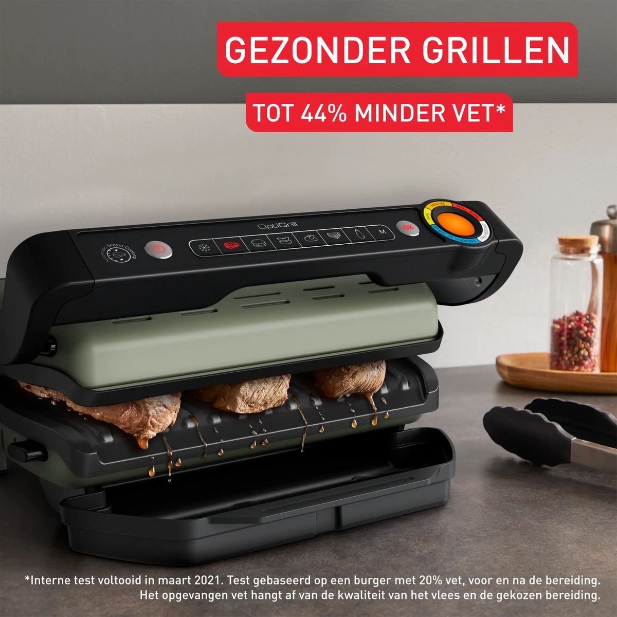 Tefal GC71EL OptiGrill Eco Design - Contactgrill