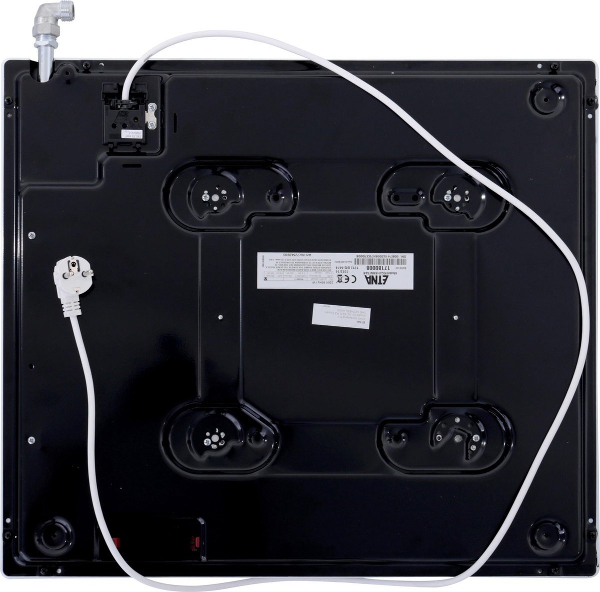 ETNA KGV158WIT - Gaskookplaat