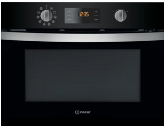 Indesit MWI 3445 BL - Inbouw magnetron