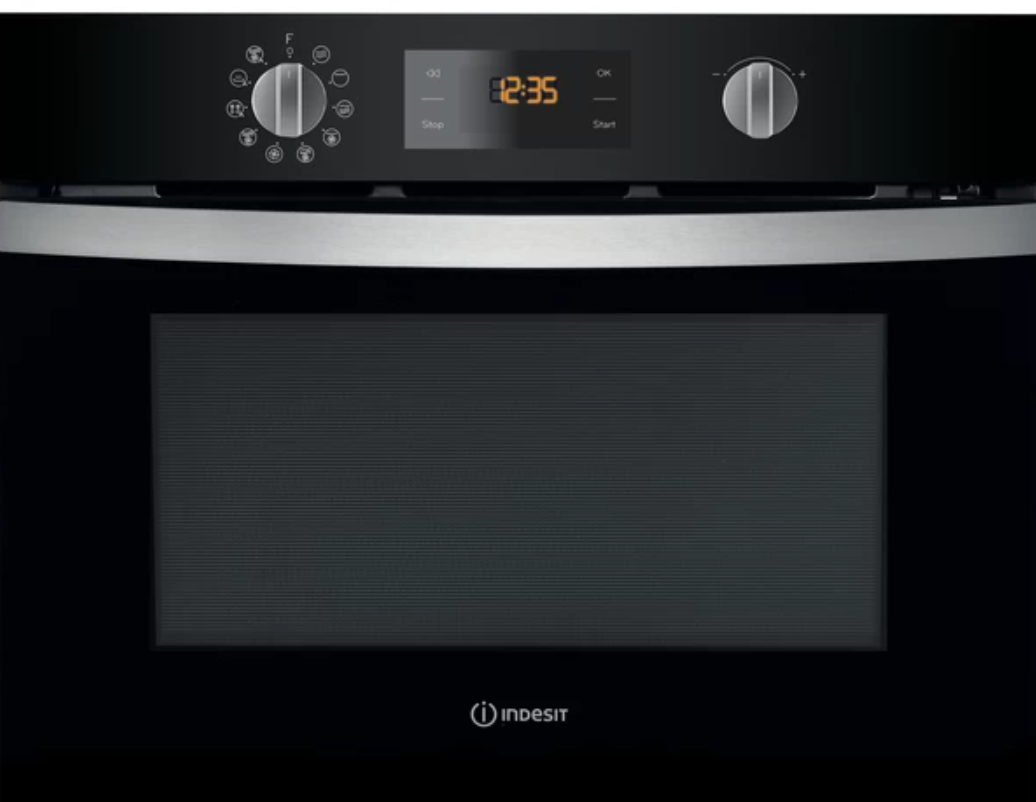 Indesit MWI 3445 BL - Inbouw magnetron