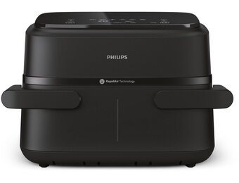 Philips Dual Basket Airfryer NA150/00 - Hetelucht friteuse