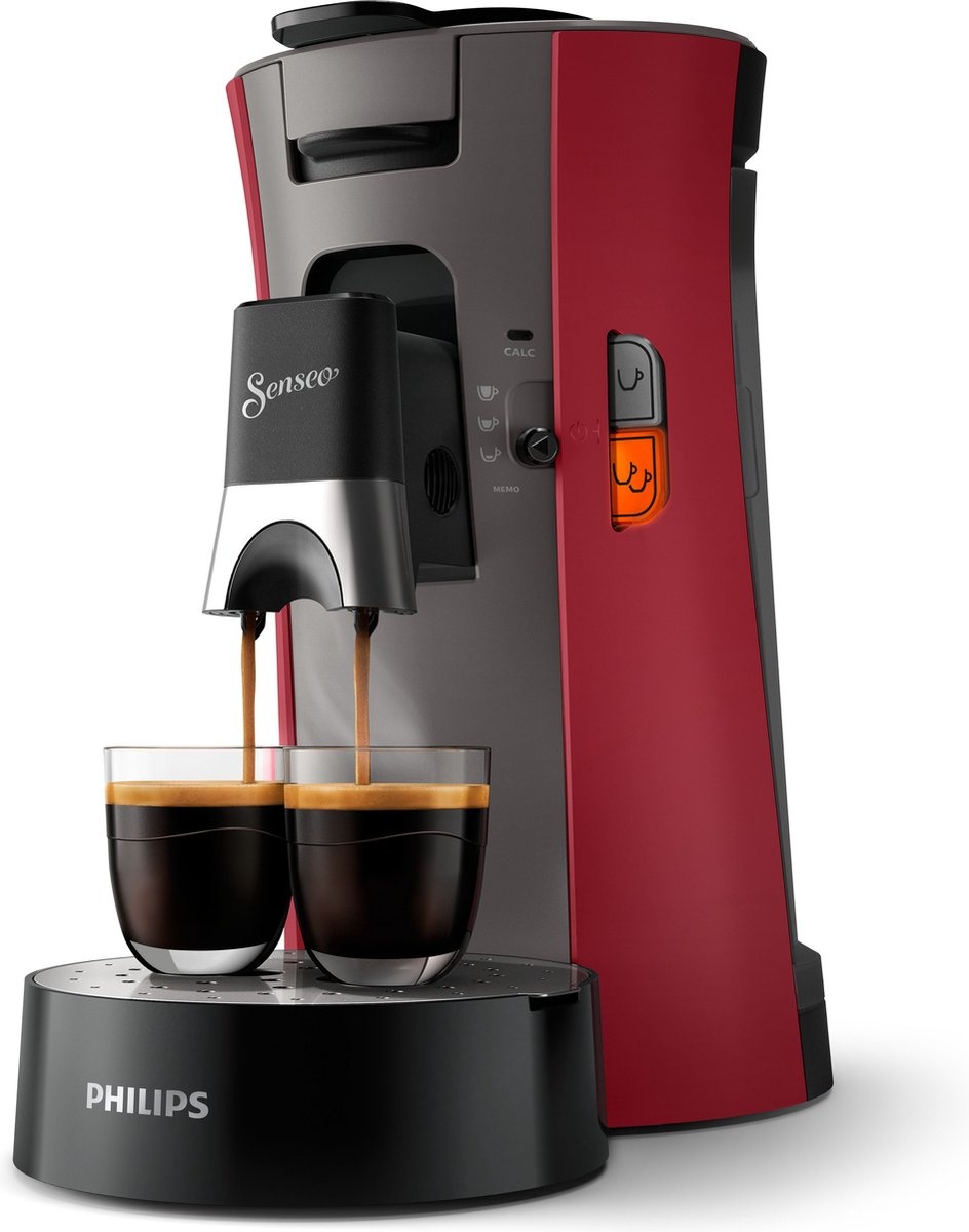 Philips Senseo Select CSA240/90 (Rood) - Koffiemachine