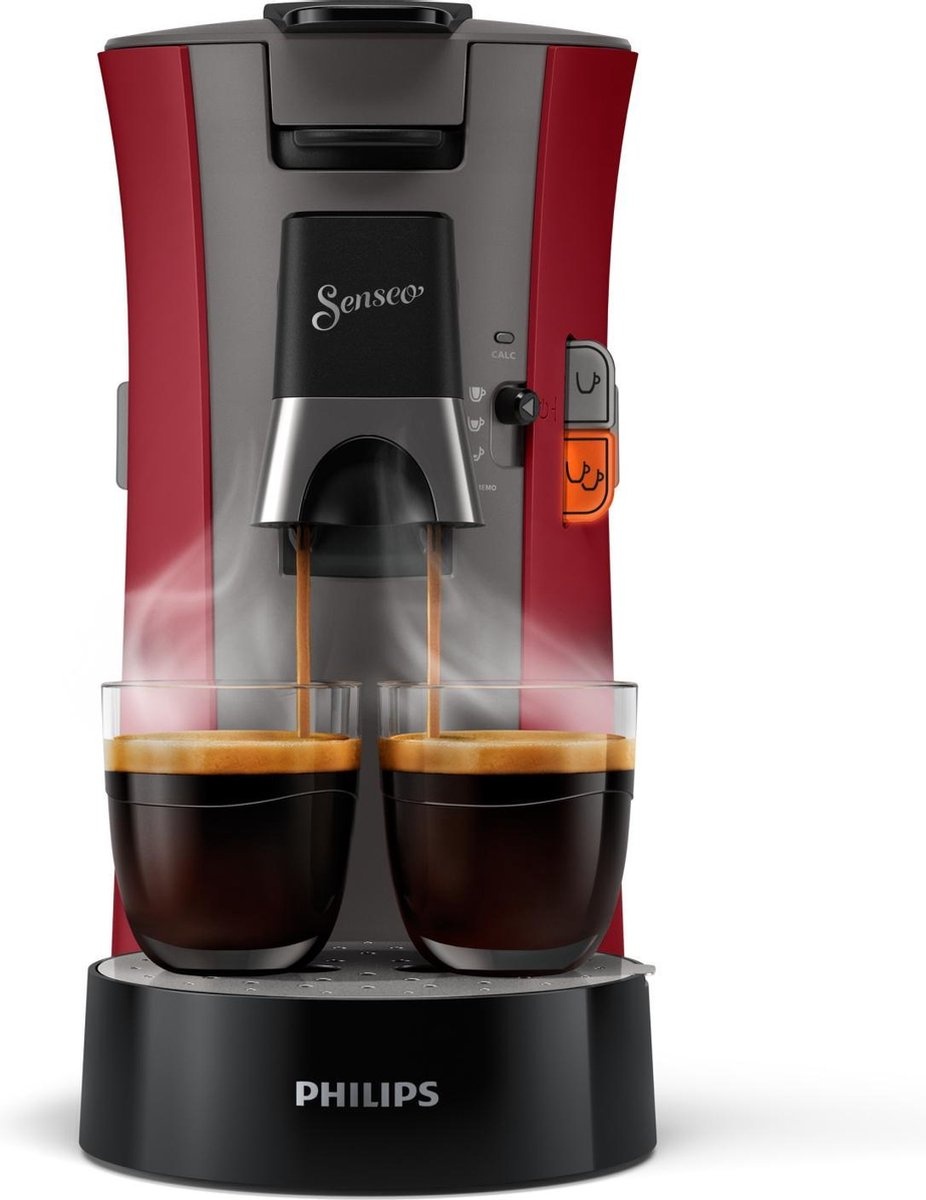 Philips Senseo Select CSA240/90 (Rood) - Koffiemachine