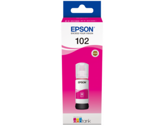 Epson Inktflesje Ecotank 102 Magenta - Inktcartridge