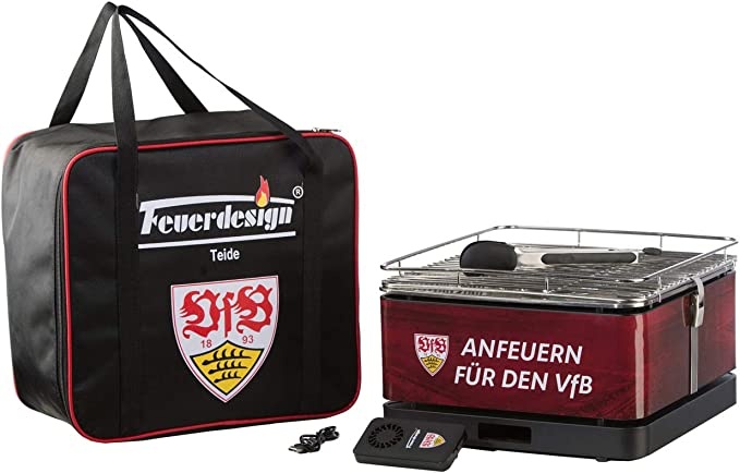 Feuerdesign Teide VfB Stuttgart - Tafelbarbecue