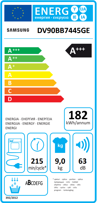 Samsung DV90BB7445GE Bespoke - Warmtepompdroger