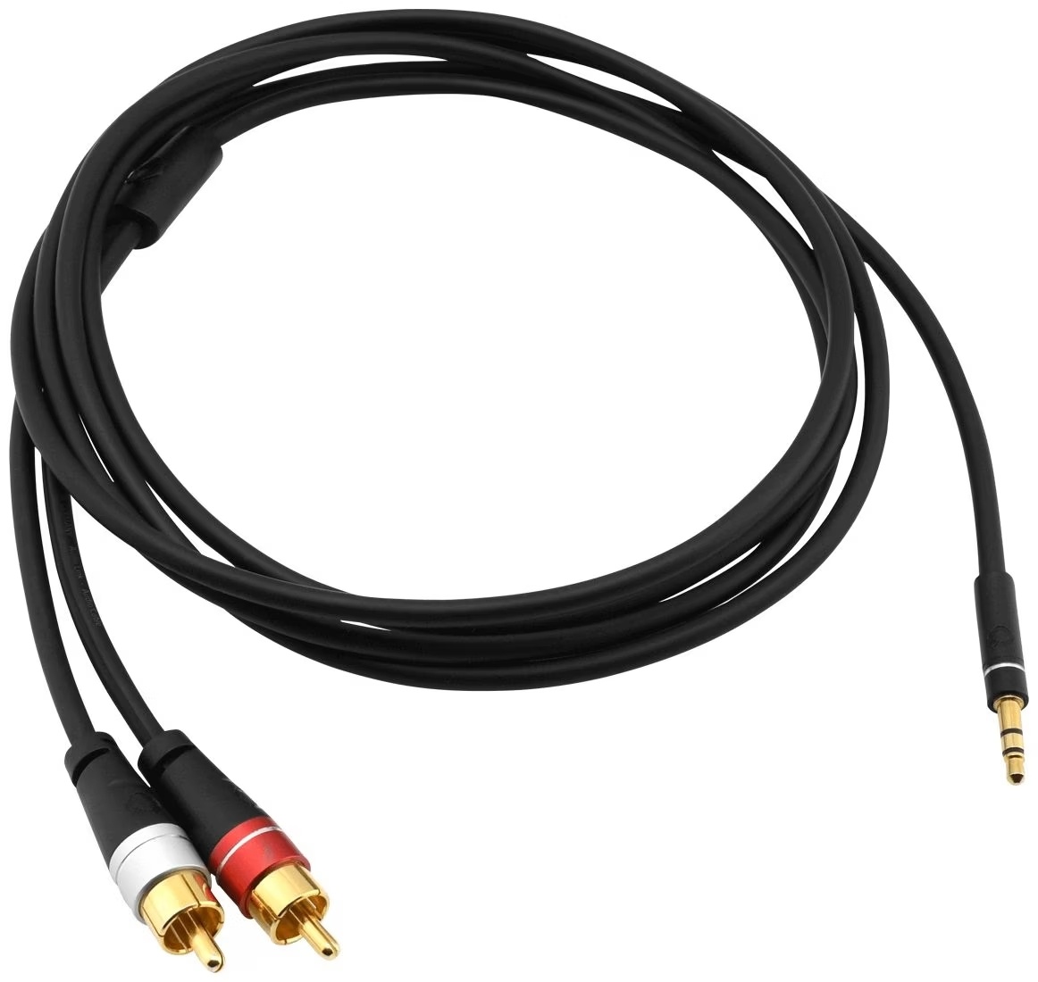Oehlbach D1C33191 SL Audiokabel 3.5mm 2x RCA 2,0M Zwart