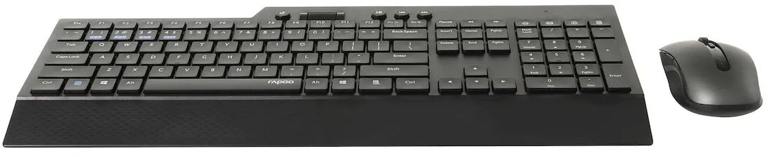 Rapoo 8200T - Toetsenbord + muis set