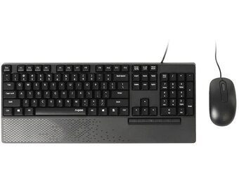 Rapoo Wired Combo NX2000 - Toetsenbord + muis set