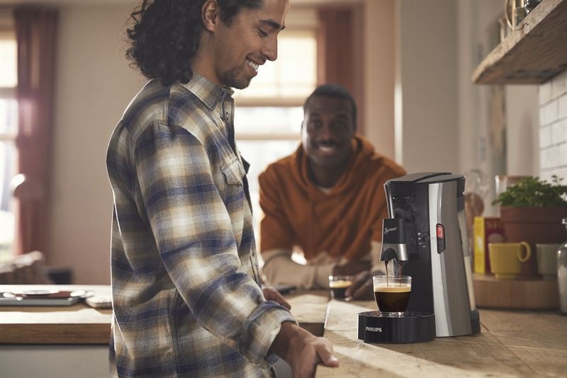 Philips Senseo Select CSA250/10 (Metal) - Koffiemachine