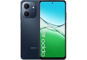 OPPO A5x 128 GB Zwart/Blauw - Mobiele telefoon