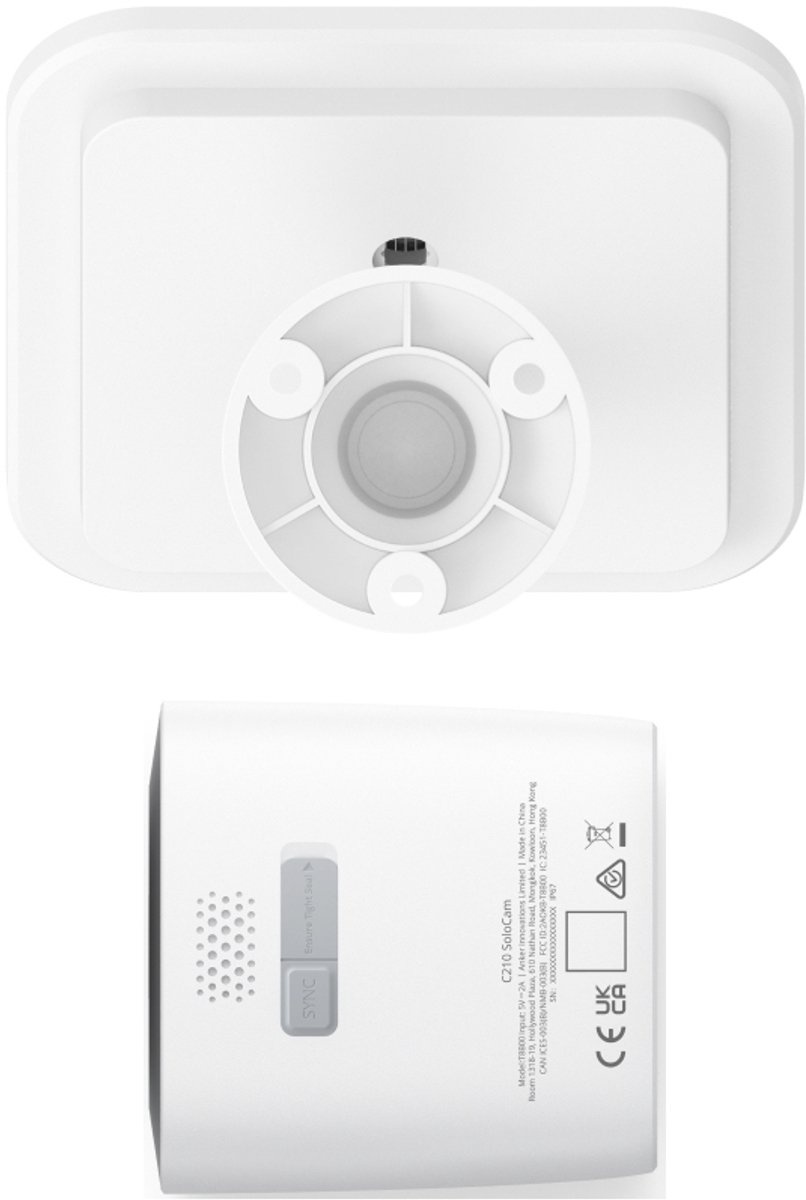 Eufy SoloCam C210 + Zonnepaneel - Beveiligingscamera