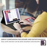 Just in Case Premium Bluetooth keyboard hoes voor iPad 9.7 (2017/2018) Zwart - Tablethoes