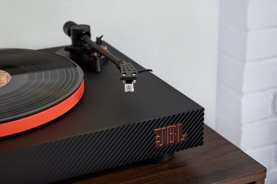 JBL Spinner BT Zwart/Oranje - Platenspeler