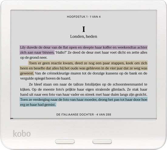 Kobo Libra Colour Wit - E-reader