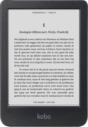 Kobo Clara BW Zwart - E-reader