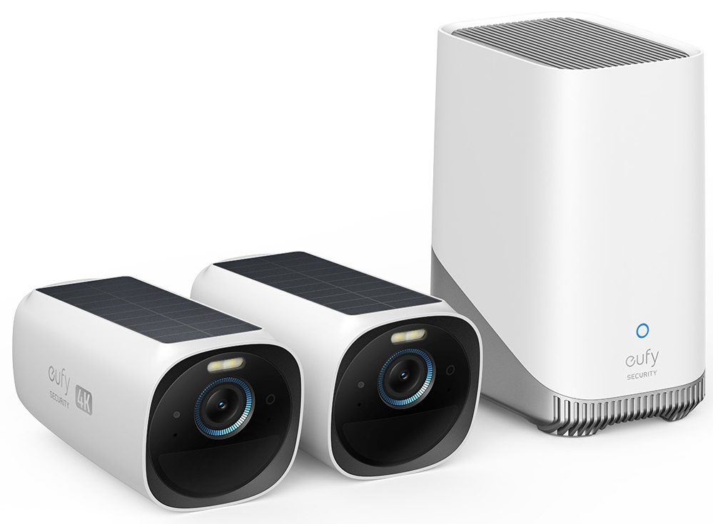 Eufy eufyCam 3 S330 2-Cam Kit (2 camera's + HomeBase 3) - Beveiligingscamera