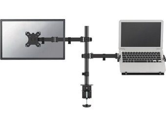 Neomounts by Newstar Flat Screen & Notebook Desk Mount (clamp/grommet) - TV muurbeugel